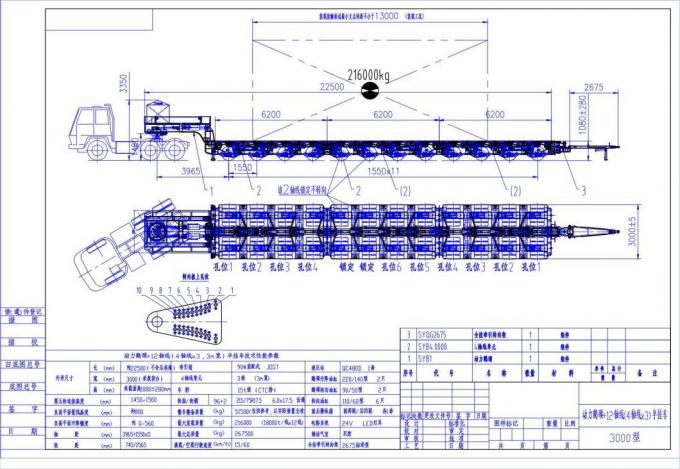Custom Hydraulic Axis Lowbed Trailer for Heavy Loads – Exclusive Discounts for Bulk Orders!
