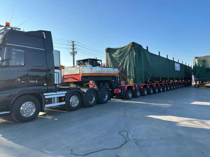 Custom Hydraulic Axis Lowbed Trailer for Heavy Loads – Exclusive Discounts for Bulk Orders!