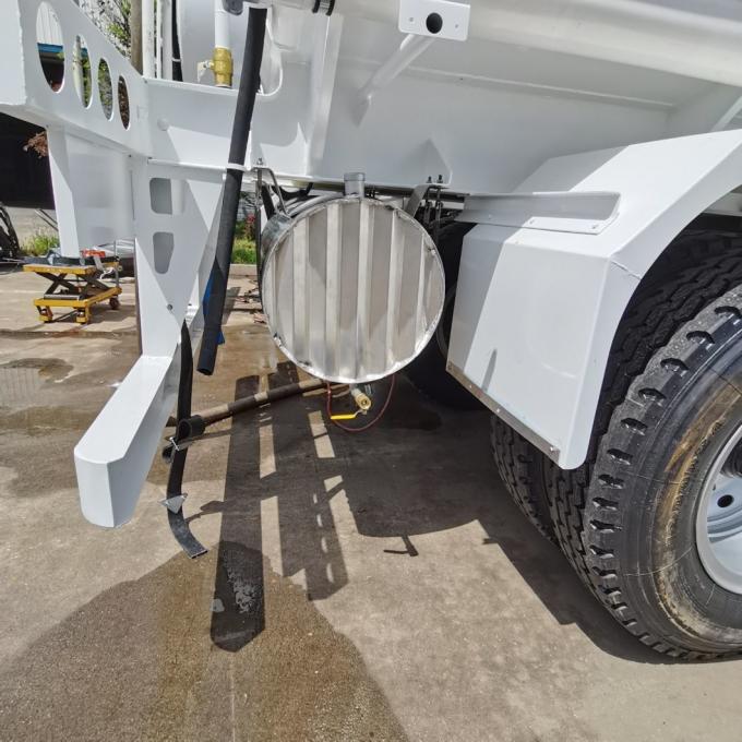 High-Capacity Powder Tank Trailer – Efficient Bulk Cement Hauling