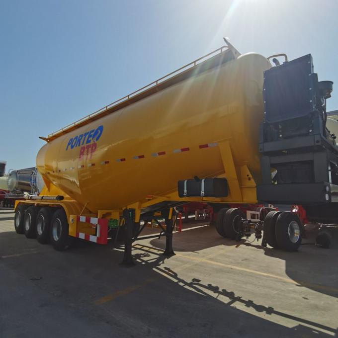 High-Capacity Powder Tank Trailer – Efficient Bulk Cement Hauling