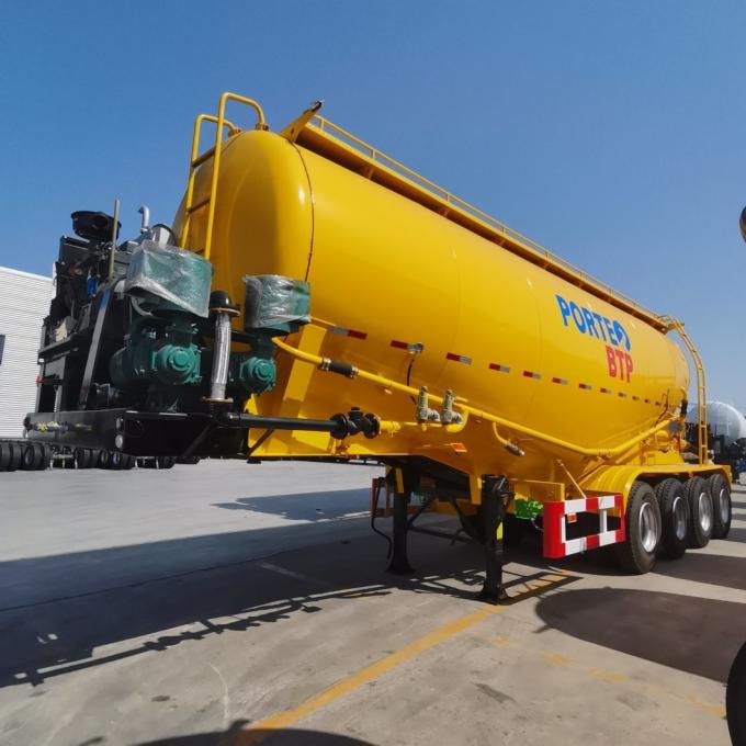 High-Capacity Powder Tank Trailer – Efficient Bulk Cement Hauling