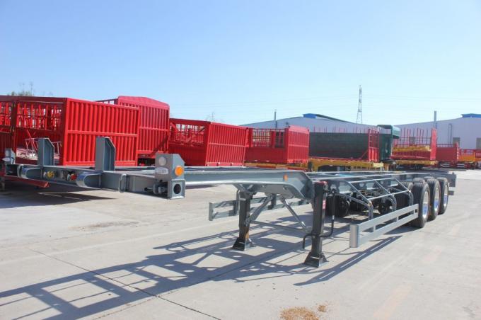High-Quality Container Chassis Semi-Trailer – Robust Design for Heavy-Duty Transport