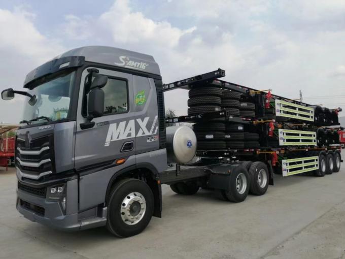High-Quality Container Chassis Semi-Trailer – Robust Design for Heavy-Duty Transport