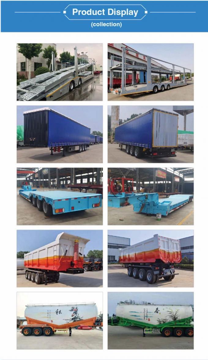 Heavy-Duty Container Chassis Semi-Trailer Truck – Optimal Strength and Stability for Global Shipping
